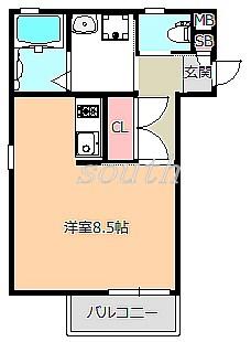 THE PLAZA 東上町の間取り写真