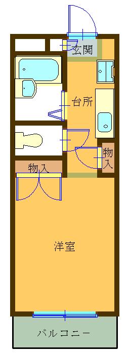 ロワールハイムの間取り