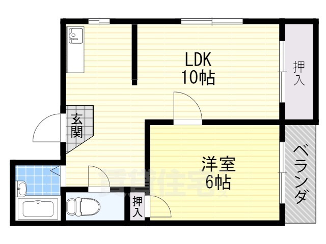 萱島ツインの間取り