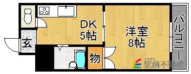 エスパシオ南町の間取り