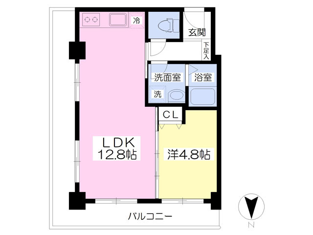 トーデンビルの間取り