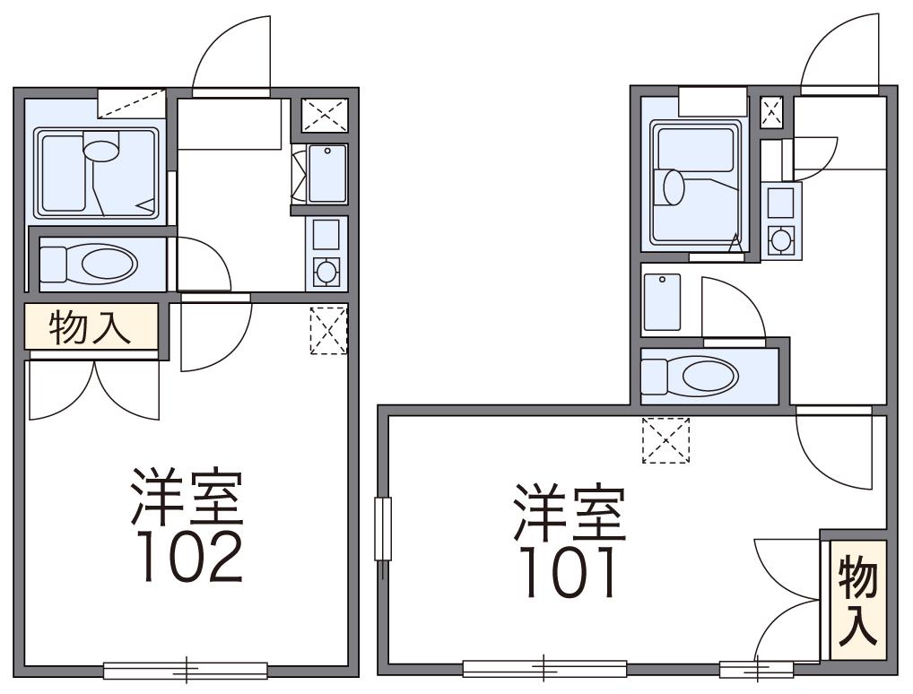 レオパレス宮田第１の間取り