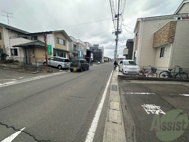 【仙台市宮城野区田子のアパートの駐車場】