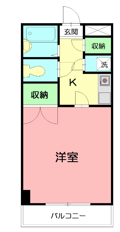 イーストピークVの間取り