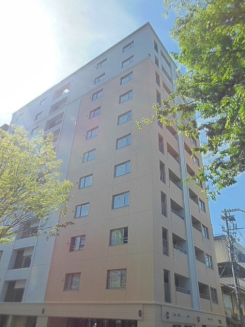 京都市中京区長浜町のマンションの建物外観