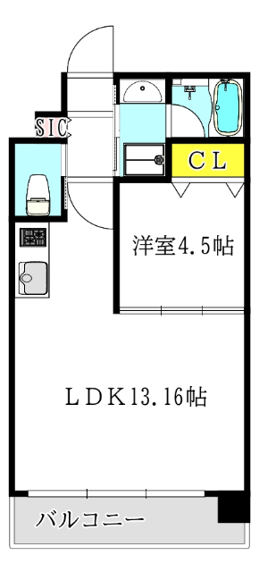 プレジオ森之宮の間取り