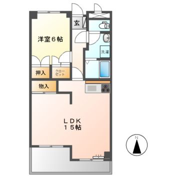 ヴァンヴェール赤坂の間取り