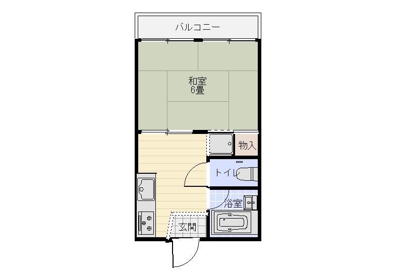 ロングヒルハイツ北田町の間取り