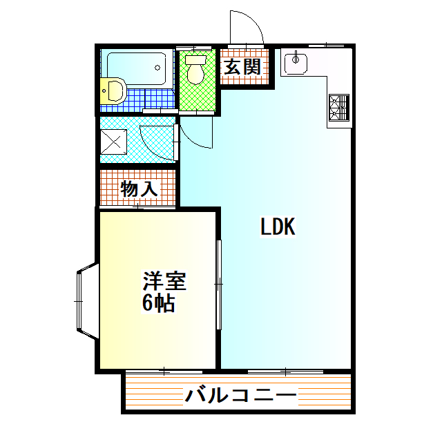 ベルハウス　Ｂの間取り