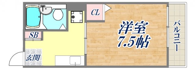 トールウッドCの間取り