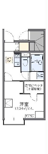 レオネクストコスモエステートＢの間取り