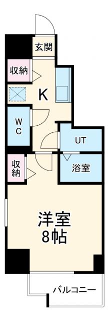 ファステート名古屋駅前アルティスの間取り