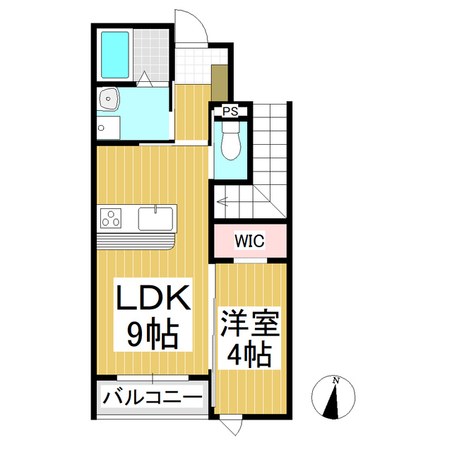 クレスト中之条の間取り