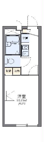 レオパレスファーレVの間取り