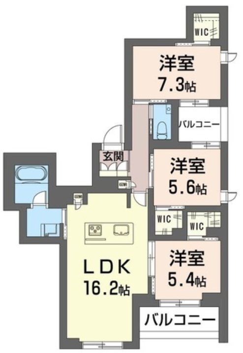 アリスティオの間取り