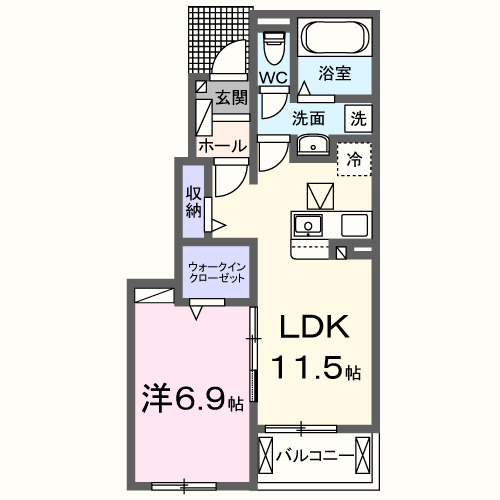 アンビションの間取り