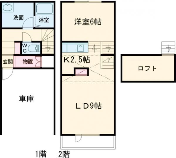 T.M.S B棟の間取り