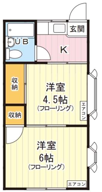 オークビラの間取り