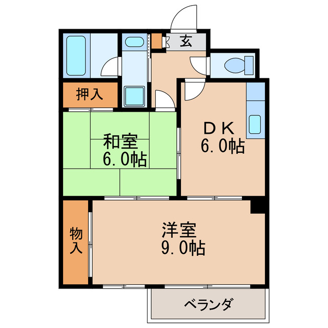 ラ メゾンエストの間取り