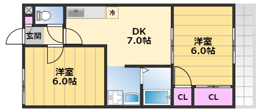 マグノリアハウスの間取り