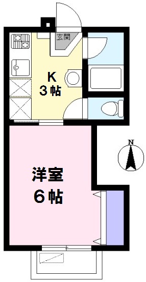 ＭＩ　ＣＡＳＡ　IIの間取り