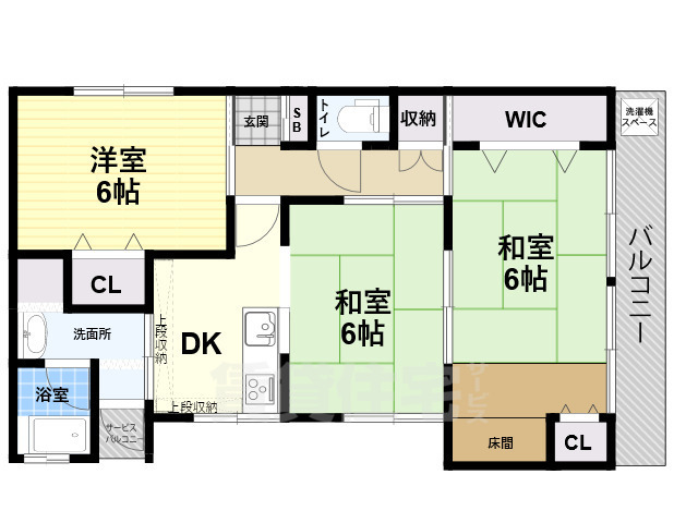 野田マンションの間取り