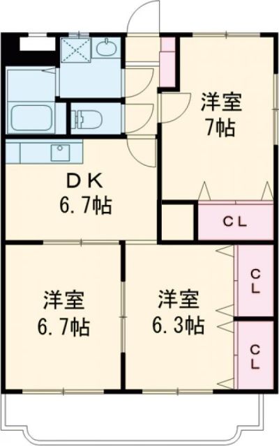 【Ｍ・ジュールマンションの間取り】