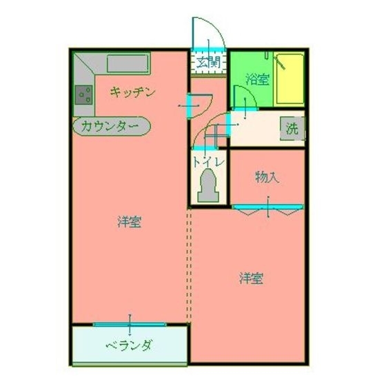 ジャルダン城南_間取り_0