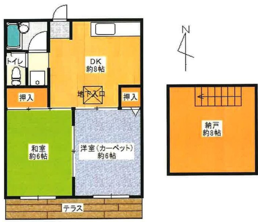 煉瓦館69の間取り