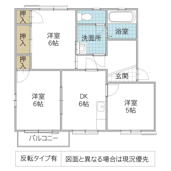 クレールメゾン B棟の間取り