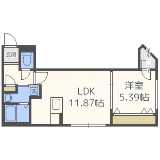 プレジオＳ１１の間取り