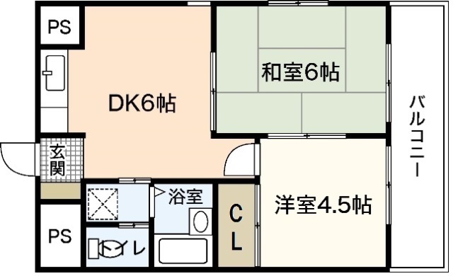 ウィンディア海老園の間取り