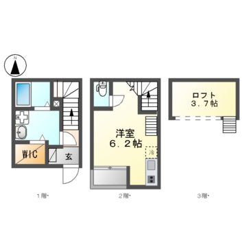 グランステート上名古屋の間取り