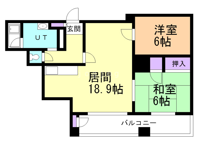 エルム山の手の間取り