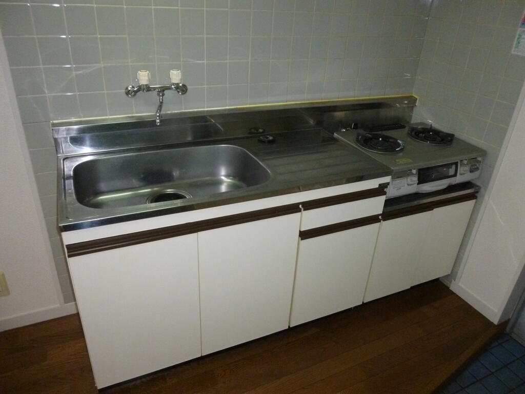 キッチン　ガスコンロ無し