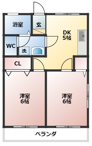 さくらハイツの間取り