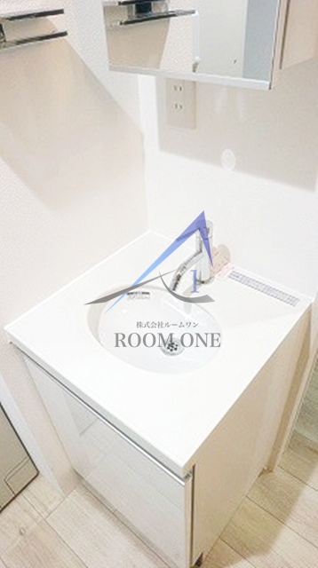 洗面設備　洗面台です。