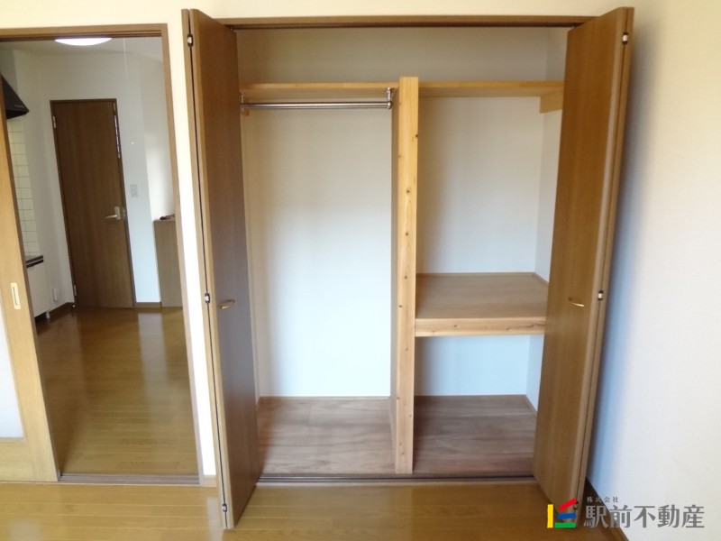 収納　収納たっぷりとれます