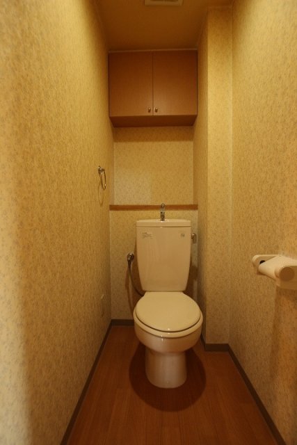 トイレ　同物件別号室の写真です。