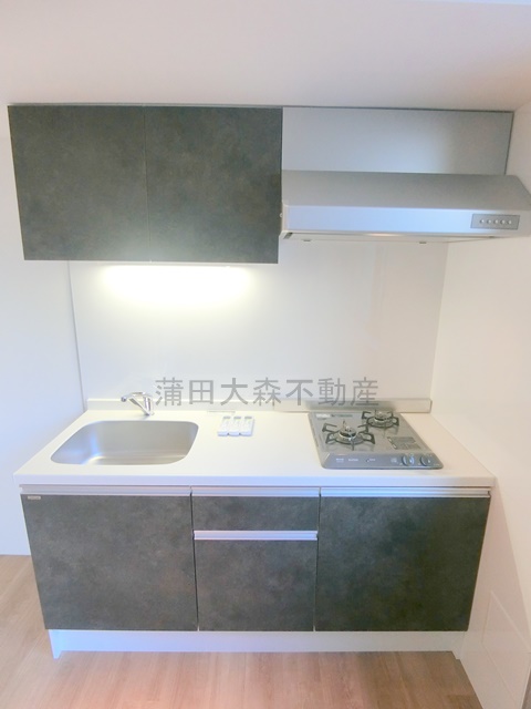 キッチン　2口ガスシステムキッチン