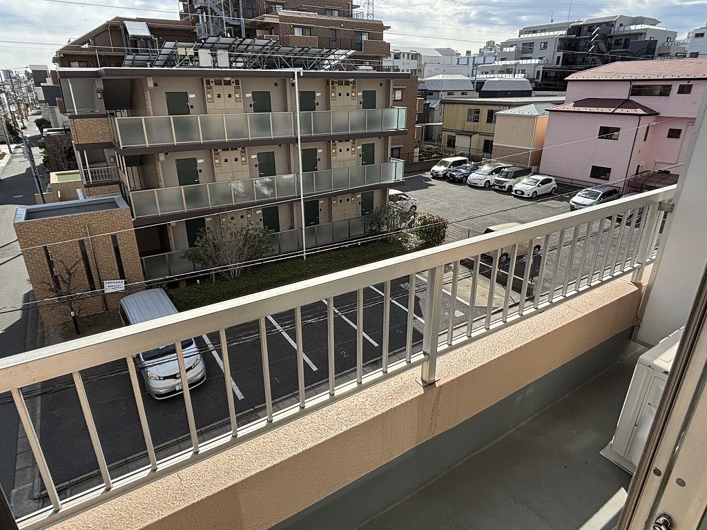 バルコニー　日当り良好