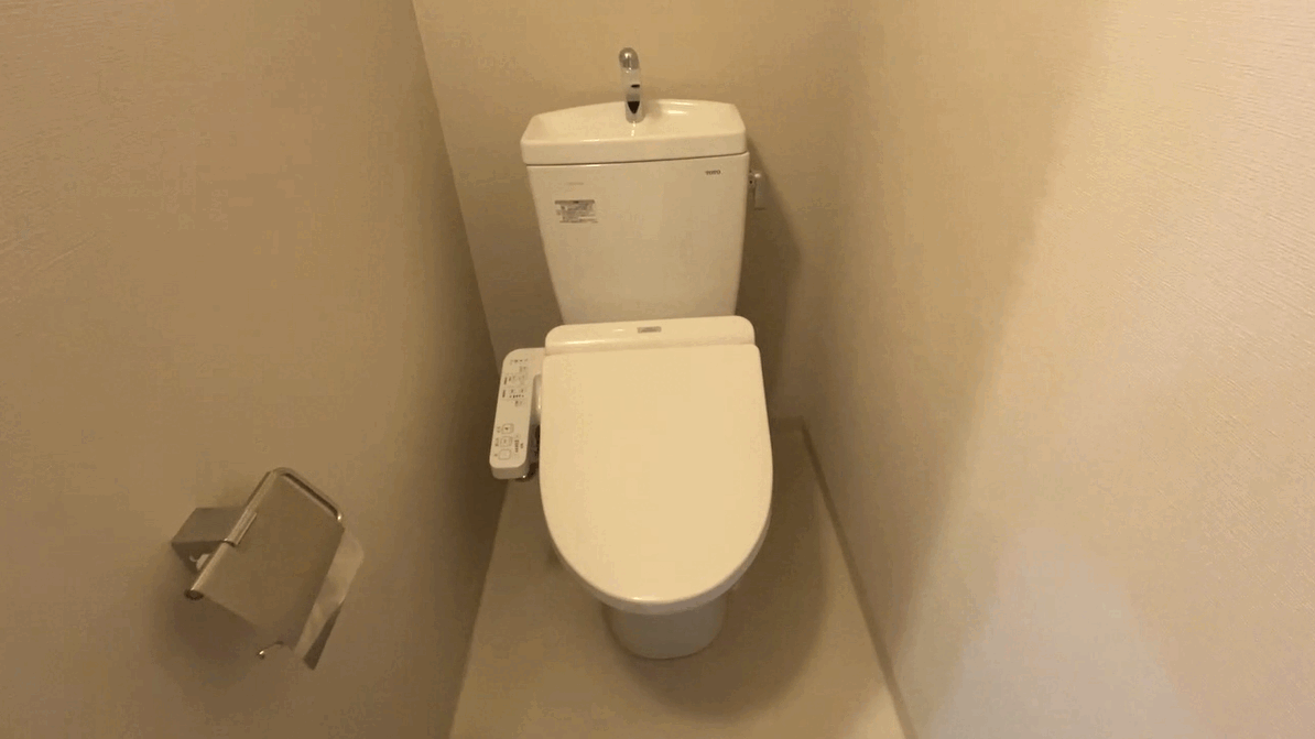 トイレ　※同建築物別部屋(同仕様)