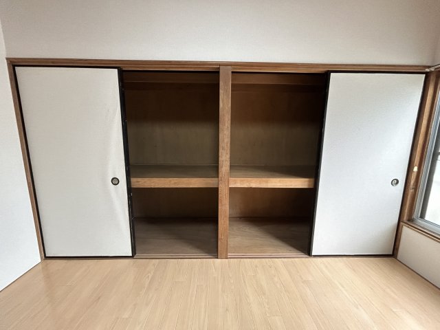 収納　十分な収納スペースがあります