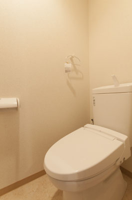 トイレ　シャワートイレ　暖房便座　収納棚付