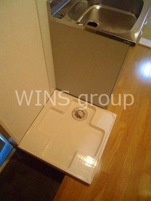 その他設備　室内洗濯機置場です！