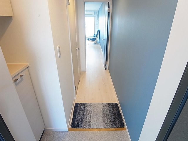 玄関　玄関にはシューズボックス完備