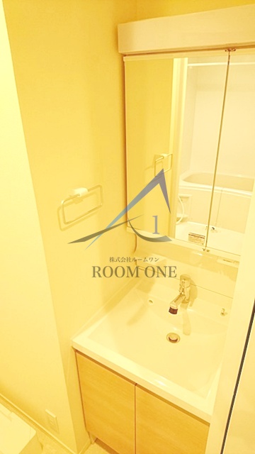 洗面設備　独立洗面台です。