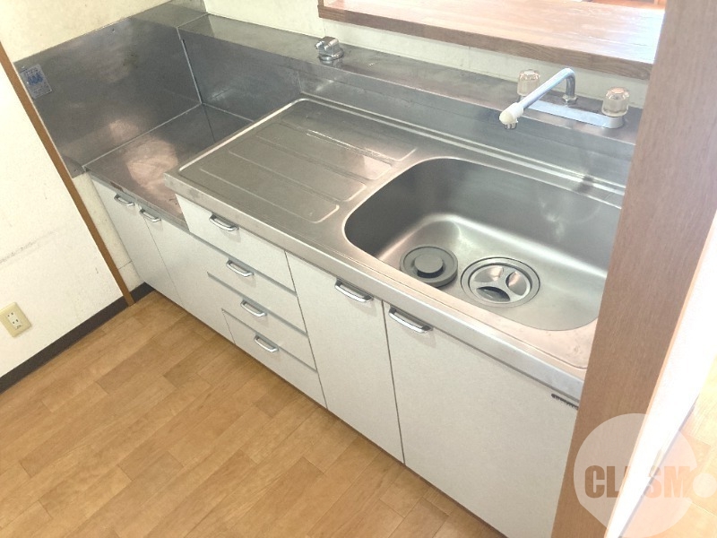 キッチン　ガスコンロ設置可♪