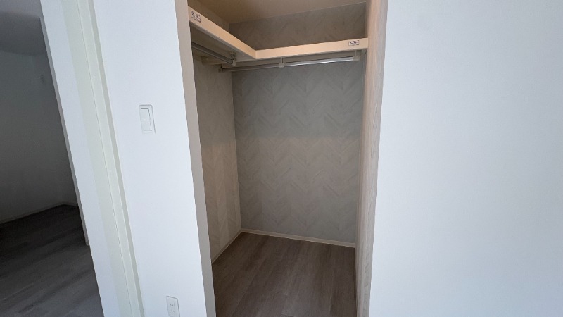 収納　ウォークインクローゼット
