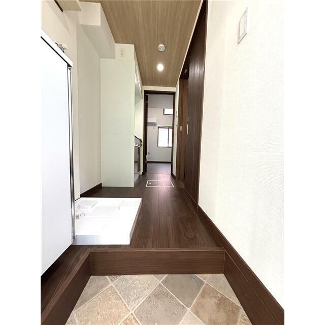 洗面設備　建築中の為、参考写真です